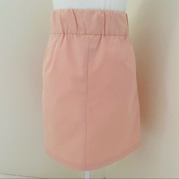 Lands End Pleated Canvas Skirt with POCKETS (size 10) - Picture 5 of 9